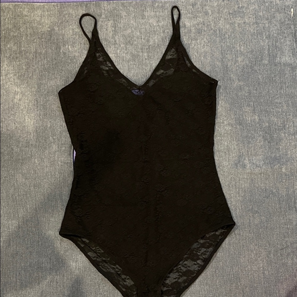 H&M Black Lace Bodysuit